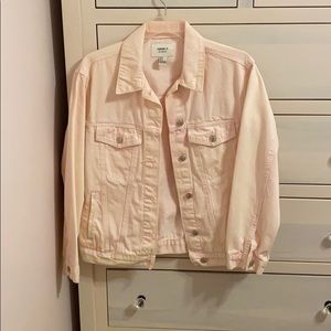 Pale Pink Jean Jacket